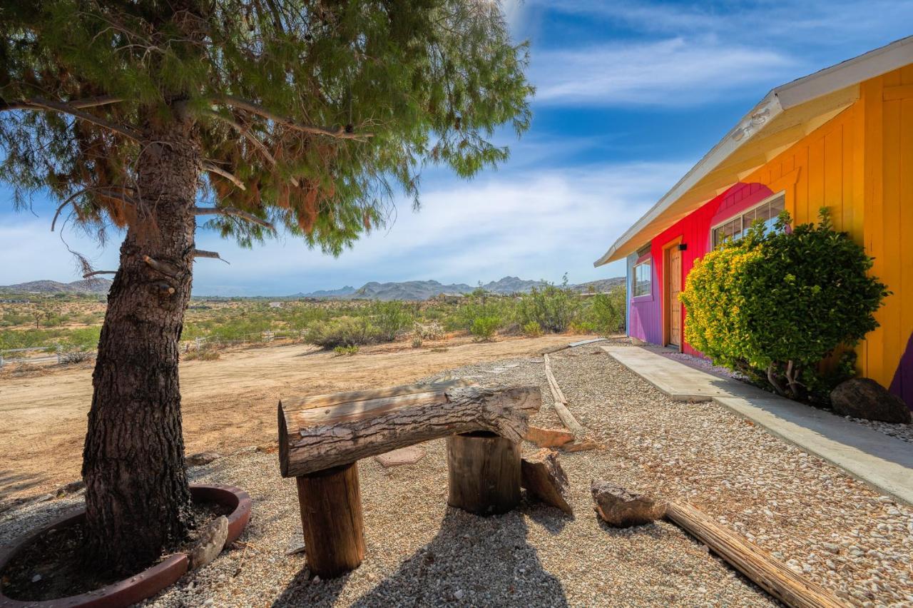 @ Marbella Lane - Rainbow House Glampers Paradise Joshua Tree Eksteriør billede