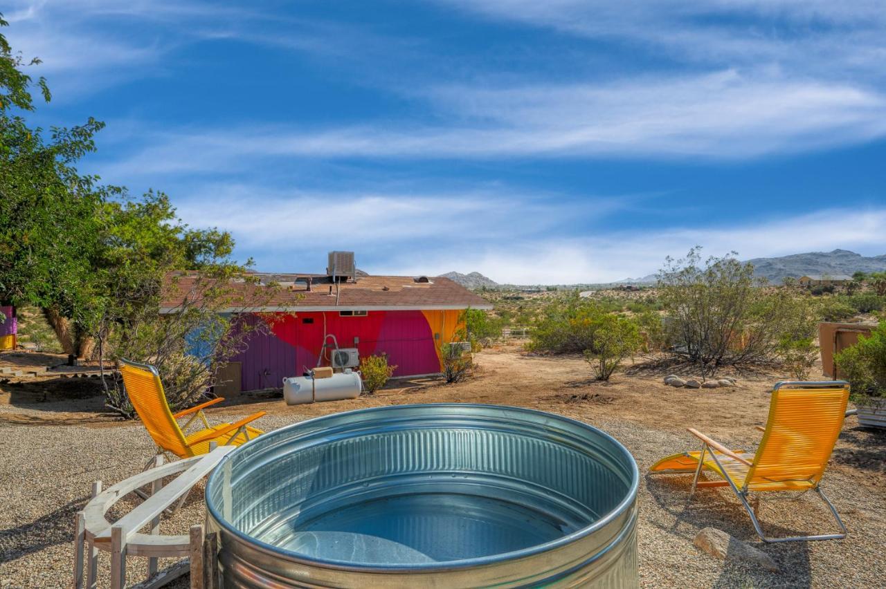 @ Marbella Lane - Rainbow House Glampers Paradise Joshua Tree Eksteriør billede